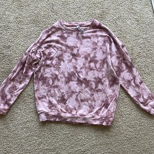 Athleta tie-dye sweatshirt
